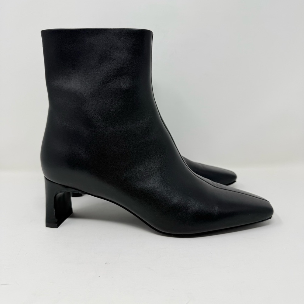 Rag & Bone Avery Zip Boots Black Leather Sz 39 - Picture 4 of 15